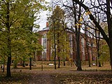 La Cathédrale de Tartu au sommet du Toomemägi