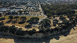 Luchtfoto van Torquay Beach