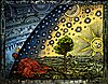 Universum - C. Flammarion, Woodcut, Paris 1888, Coloration : Heikenwaelder Hugo, Wien 1998