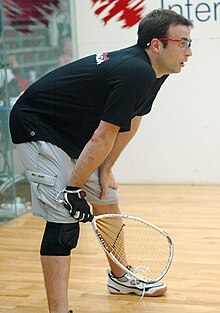 Vincent Gagnon ĉe 2007 US Open Racquetball Championships.jpg