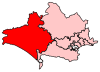 West Dorset est une grande circonscription située dans l'ouest du comté