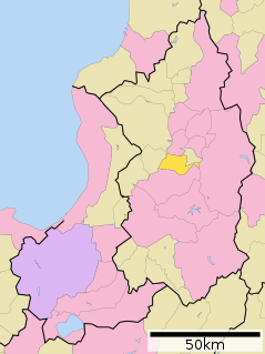 奈井江町位置図