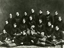 The 1898 Michigan Wolverines, the first Michigan team to win a conference title 1898 Michigan football team.jpg