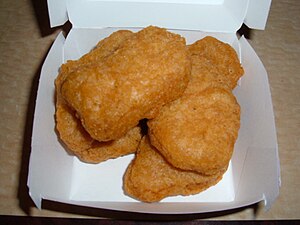 6 McDonald's chicken Mcnuggets
