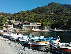 Kleiner Fischerhafen von Agios Nikolaos.