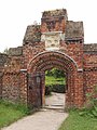 Tudor entrance to Fulham Palace kitchen garden