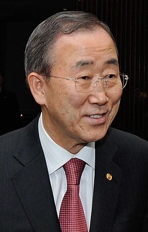 Ban Ki-moon, South Korean politician