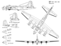 3D view of the B-17