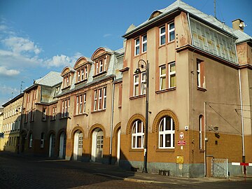 City fire station (1909), at 16/18 Pomorska Street