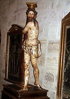 Jesu Kristo zutabean, Burgosko San Gil Abad eliza.