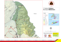 Official map of the Administrative post