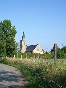 L'église de Cléville.