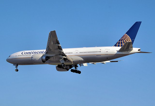 The Boeing 777-200ER, Continental's long-haul ...