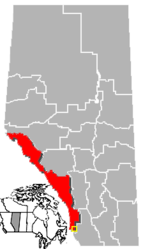 Crowsnest Pass – Mappa