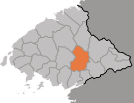 Location of T'aechŏn County