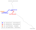 Ontwikkeling van tramlijn 2 in de jaren 1905-1926.