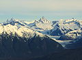 Devils Thumb, Alaska/Kanada (annotierte Datei), erstbestiegen von Beckey mit Bob Craig und Clifford Schmidtke 1946