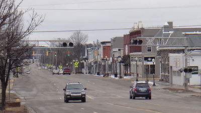 Downtown West Branch.