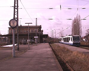 Bahnhof Düren - Gleis 22 und 23 (nicht modernisierte Nordseite)