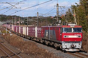 EH500形77号機 （2020年12月14日 片岡駅 - 蒲須坂駅間）