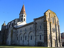 The church in Ennezat