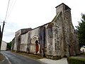 L'église Saint-Martin d'Aujac…