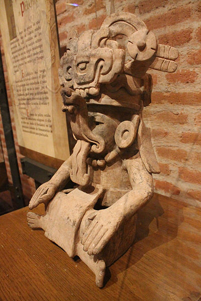 Figurilla de barro de la cultura Zapoteca