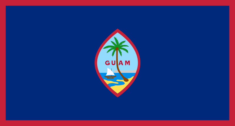 Ficheiro:Flag of Guam.svg