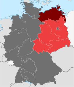 Location of Mecklenburg