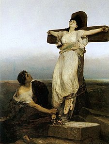 Gabriel Max: Svatá Julie (1866)