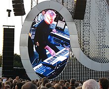 Banks performing with Genesis in 2007 Genesis in Denmark - Tony Banks (2007).jpg