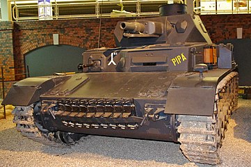 PzKpfw IV Ausf D. Ваенны музей у Даксфорде.