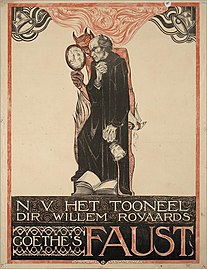 Faust de Goethe (1918), affiche.