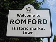 Havering romford welcome sign.jpg