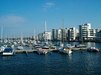 Petit port de plaisance à Helsingborg (Suède). (définition réelle 800 × 600*)