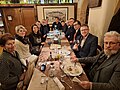 Mezinárodní večeře se členy slovanských Matic (160. výročí Matice slovinské v Ľubľaně 2024)