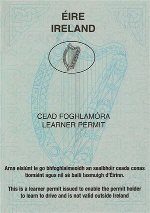 An Irish learners permit which is issued to be...