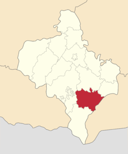 Distret de Kosiv - Localizazion