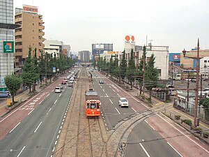 电车站全景（2006年8月31日）