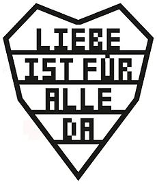 Logo del disco Liebe ist für alle da