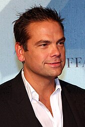 Lachlan Murdoch, Rupert's successor as chairman of News Corp. Lachlan Murdoch in May 2013.jpg