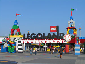 Entrance of Legoland Deutschland