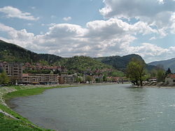 Lim flowing through Prijepolje