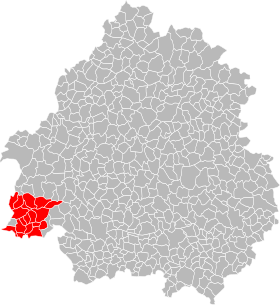 Localisation de Communauté de communes de Montaigne Montravel et Gurson