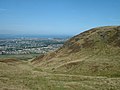 Blick nach Norden über Edinburgh