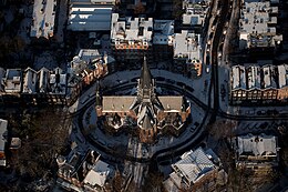 Foto van de Vondelkerk van Stadsherstel Amsterdam. Bron: Cris Toala Olivares.