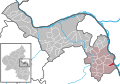 VLocalisation de Ludwigshöhe dans la Verbandsgemeide et dans l'arrondissement