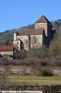 Skyline of Courcelles-lès-Montbard