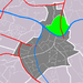 Lage von Lent in der Gemeinde Nijmegen