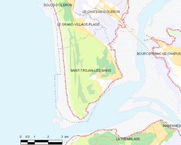 Saint-Trojan-les-Bains – Mappa